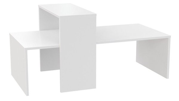 Präsenter Tisch Ladentisch Mittelraumpräsenter 2-teilig Farbe: Grau